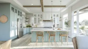 professionally refinished kitchen cabinets in fort myers home