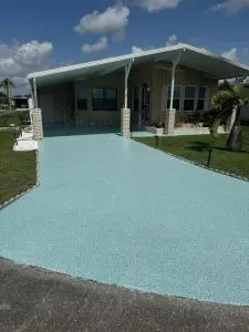 residential epoxy floor coating gallery