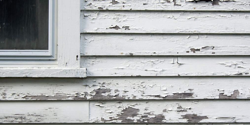 how to fix peeling paint on exterior walls